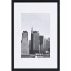 Пластикова рамка Henzo METALLICA 30x45 см чорна з паспарту 20x30 см