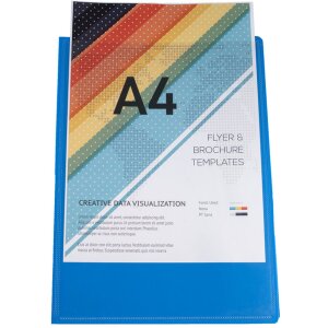 Sichtmappe aus PP mit 90 Hüllen Krea Cover DIN A4...