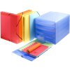 Візитниця 16 рукавів на 96 карток Linicolor, 12x18,5 см, різні кольори