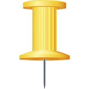 Exacompta 14703E Pinnwandnadeln Blisterbox 25 Stück...