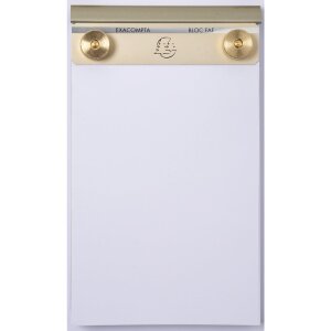Exacompta Block FAF mit Einlage blanko 18,5x11,5cm