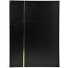 Exacompta Briefmarken Einsteckalbum 16 Seiten schwarz 22,5x30,5 cm