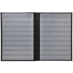 Exacompta Briefmarken Einsteckalbum 16 Seiten weinrot 22,5x30,5 cm