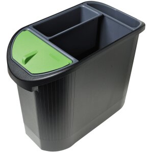 Корзина для мусора TOP LINE Eco Классический черный антрацит