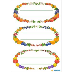 HERMA Früchtekränze Küchenetiketten...