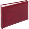 Фотоальбом Henno BASICLINE бордо 21,5x16 см 50 белых страниц