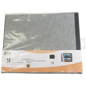 Додаткові аркуші Exacompta чорні 29x37 см