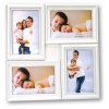 Фоторамка ZEP Gallery белая Малага 4 фото 10x15 см (33x33 см)