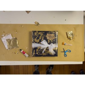 Фотоальбом Walther MONZA 33x34 см синій 60 білих сторінок