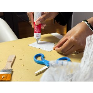 Фотоальбом Walther MONZA 33x34 см синій 60 білих сторінок