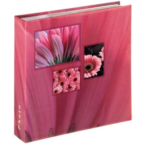 Вкладной альбом Hama Singo 200 фотографий 10x15 см розовый