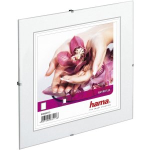 Держатель для фотографий Hama без рамки с антибликовым стеклом 20x20 см