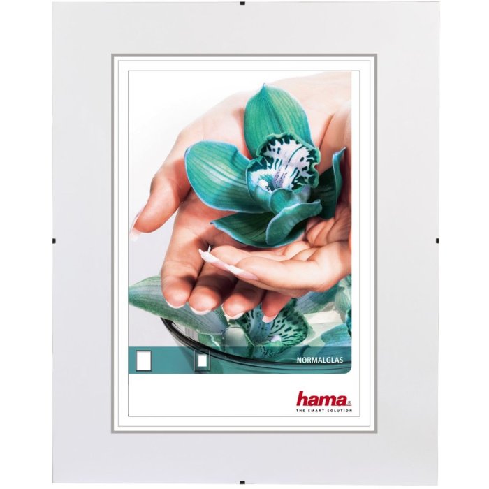 Держатель для фотографий Hama без рамки обычное стекло 24x30 см