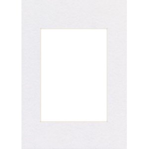 Passepartout 15x20 см - 10x15 см арктический белый