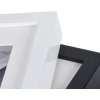 Деревянная рамка для пианино 30x30 см белая 3D эффект