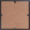 Деревянная рамка для пианино 30x30 см черная 3D эффект