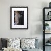 Шикарна фоторамка в стилі бароко 30x40 см темно-сіра