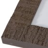 Деревяна рамка Henzo Driftwood 30x30 см темно-коричнева з паспарту 18x18 см
