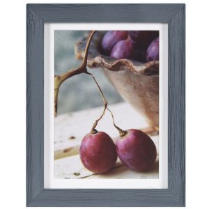 Деревяна рамка декоративна 15x20 см синя