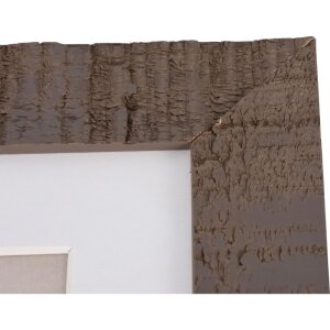 Деревяна рамка Henzo DRIFTWOOD середньо-коричнева 13x18 см з паспарту 9x13 см