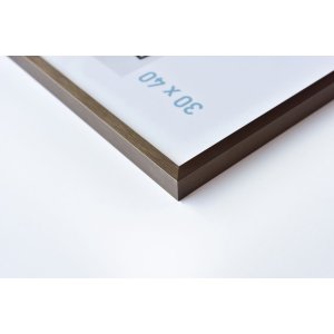 Nielsen алюминиевая рама C2 24x30 см структура орех матовый
