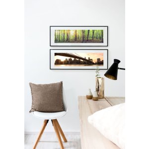 Nielsen алюминиевая рама C2 24x30 см структура орех матовый