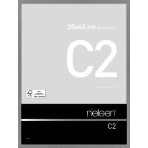 Алюмінієва рамка Nielsen C2 30x40 см, структура сіра матова