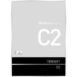 Алюмінієва рамка Nielsen C2 50x70 см біла глянцева