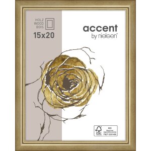 Деревяна рамка Аскот 13x18 см золото