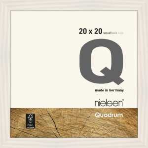 Деревяна знімна рамка Nielsen Quadrum 20x20 см біла