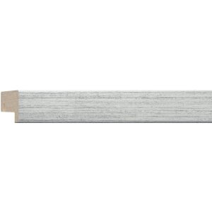 Деревянная съемная рамка Quadrum 20x30 см серебристая