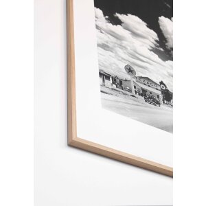Деревянная съемная рамка Quadrum 21x30 см белая