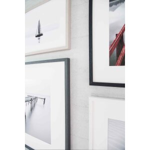 Деревянная съемная рамка Quadrum 40x50 см белая