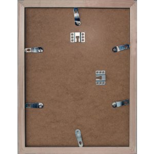 Деревяна рамка Derby 50x60 см срібляста