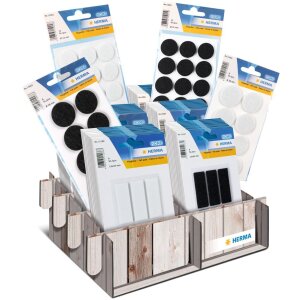 HERMA Filzgleiter weiß Ø 28 mm, 8 Stück