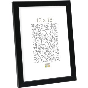 Деревяна рамка S41J Deknudt 13x18 см чорна