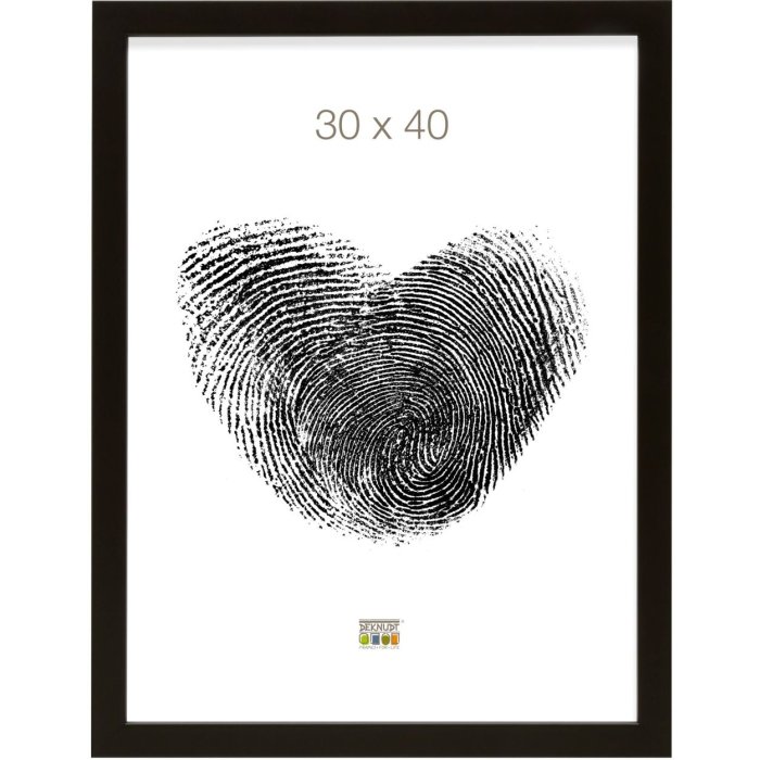 Деревяна рамка Deknudt S40R 40x50 см чорна