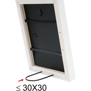 Деревяна рамка S40R 40x50 см біла