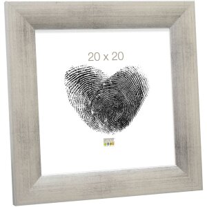 Holzrahmen S53G grau-silber 10x15 cm