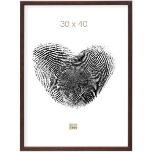 Деревяна рамка S41J Deknudt 30x40 см темно-коричнева