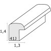 Деревяна рамка S41J Deknudt 20x28 см біла