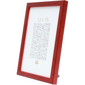 Деревянная рамка S41J Deknudt 20x28 см красная