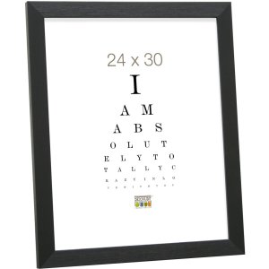Пластикова рамка S41VH2 чорна 24x30 см