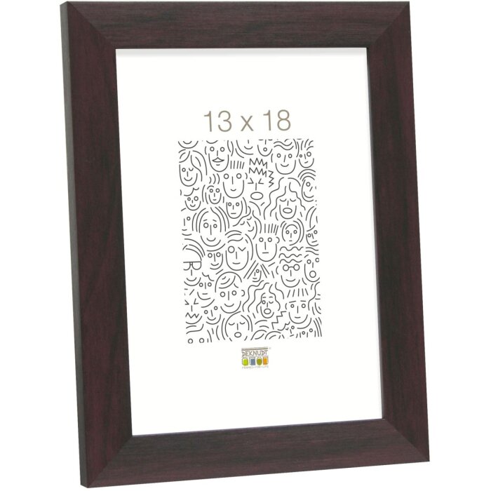 Пластикова рамка S41VH4 червоне дерево 10x15 см