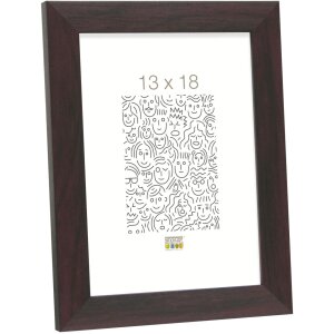 Пластикова рамка S41VH4 червоне дерево 20x30 см