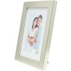 Пластиковая рамка S41VD4 серебристая глянцевая 20x28 см