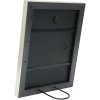 Пластиковая рамка S41VD4 серебристая глянцевая 20x28 см