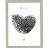 Пластиковая рамка S41VD4 серебристая глянцевая 20x28 см