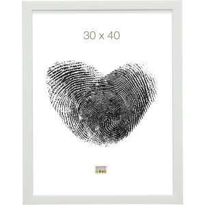Пластикова рамка S41VF1 біла структура 30x40 см