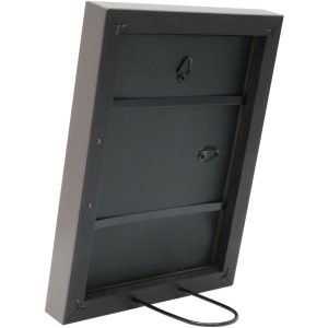 Деревяна рамка S40R 13x13 см темно-сіра